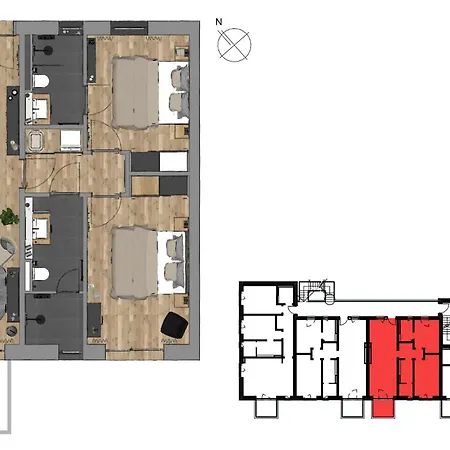 Appartement Amazing In